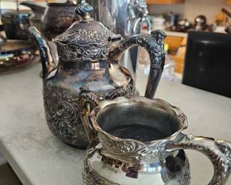 plated serving pieces