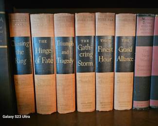 Churchill book set