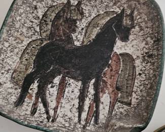 Mid-century large ashtray