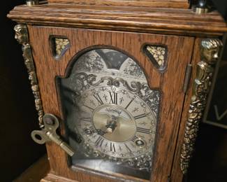 elegant mantle clock