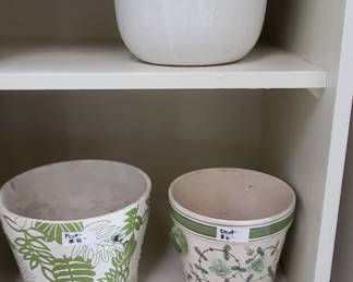 Vintage pots