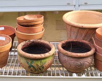 Terracotta pots
