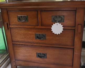 Four drawer bed-side table (2 available)