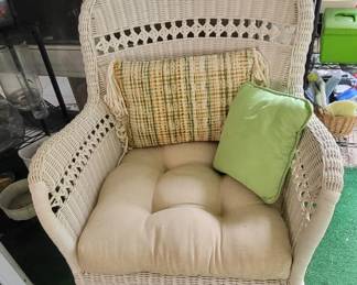 Wicker chair