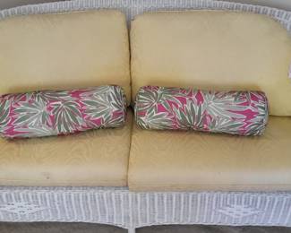 Wicker sofa