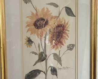 Signed and numbered Susan Barbee art