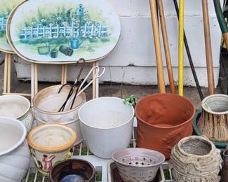 Assortment of pots
