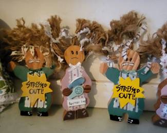 Stressed out! dolls