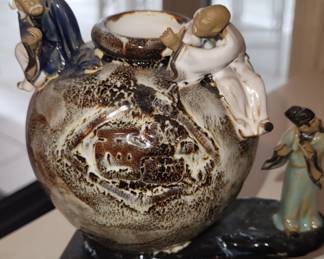 Chinese Shiwan pottery (mudman)