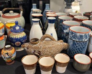 very unique, pufferfish teapot