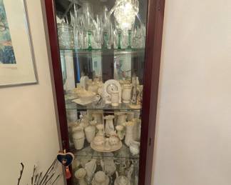 corner china cabinet
