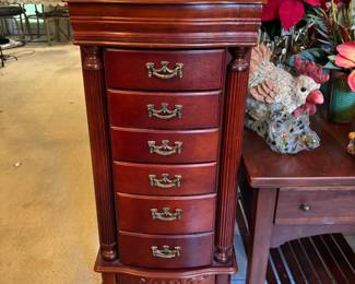 Adorable jewelry tall dresser