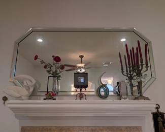 Large rectangular mirror