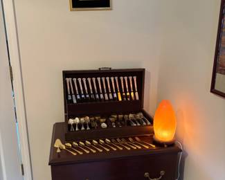 silver plated flatware