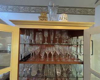 Villeroy and Boch crystal glasses, waterford, and more