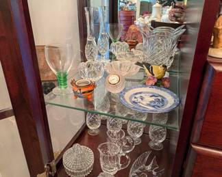 crystal/glass decor