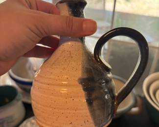 pottery oil jar