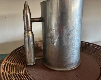 Trench art tankard