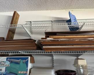 Tons of matting supplies and more photo prints