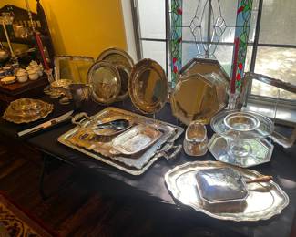 Selection of silverplate