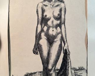 Morris Henry Hobbs edition of 50, signed (listed New Orleans artist, 1892-1967)