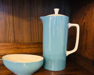 MCM pitcher & bowl