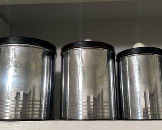 Vintage canister set