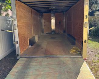 20 ft Trailer 2020 with 500 miles on it