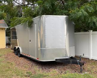 20 ft. Trailer 2020 with 500 miles on it