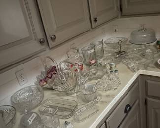 Vintage 50's & 60's glassware.
