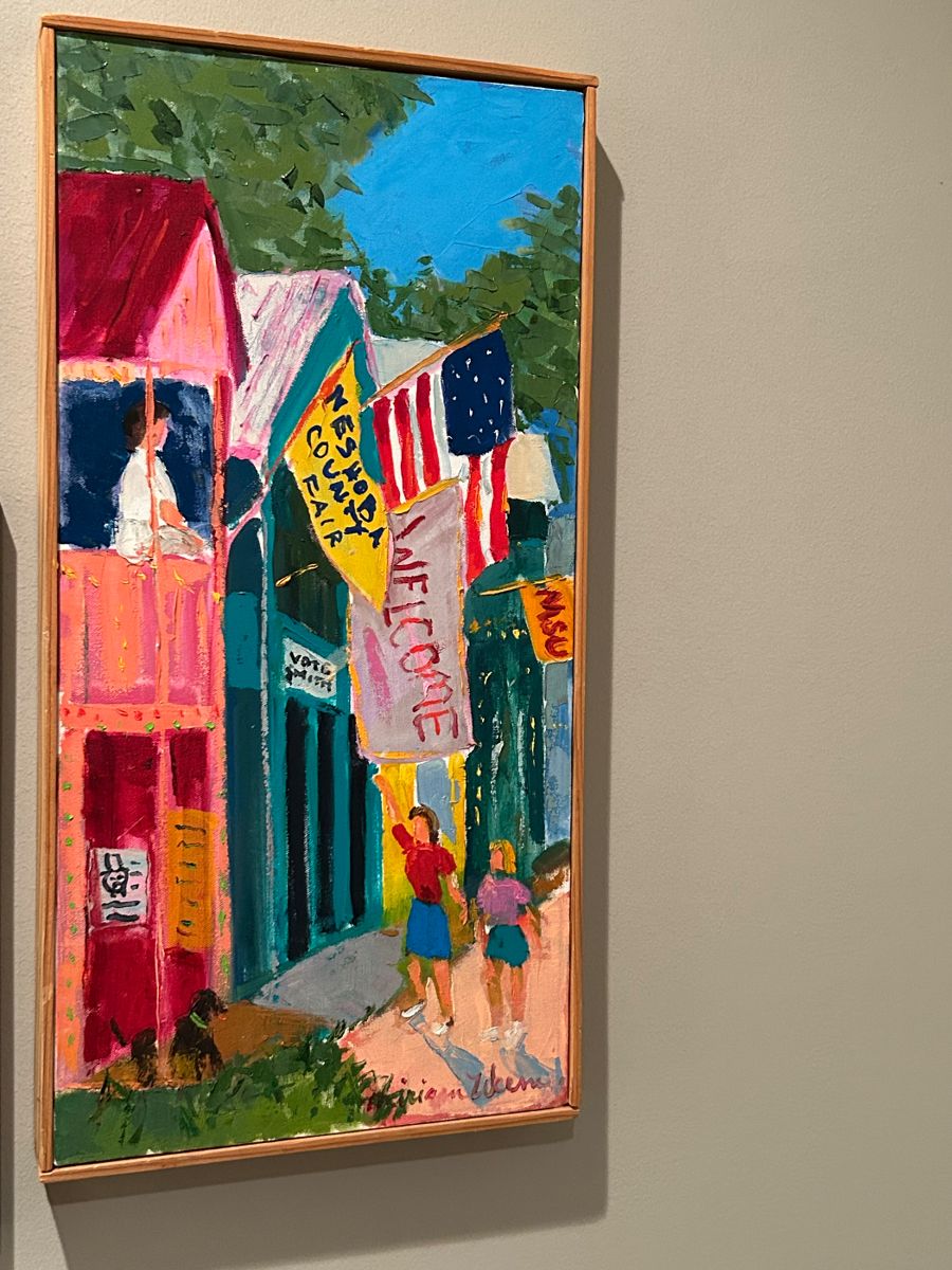 Neshoba County Fair Oil Painting