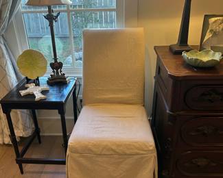 One of a Pair of Parsons Chairs