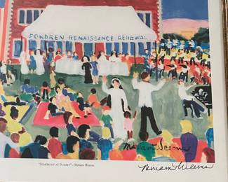 Fondren Renaissance Renewal signed Print