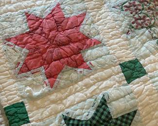 Hand Stitched Antique Quilt