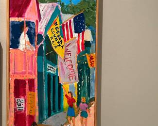 Neshoba County Fair Oil Painting