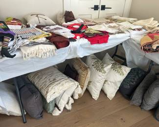 Linens and Decorator Pillows