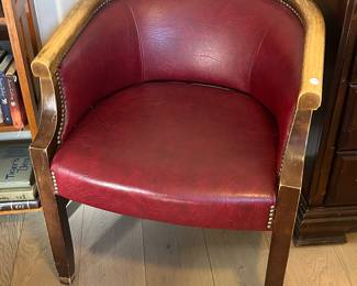 Vintage Barrel Back Chair