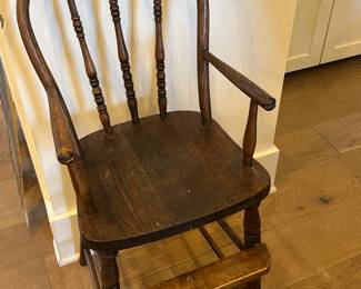 Antique Booster Chair....1800's