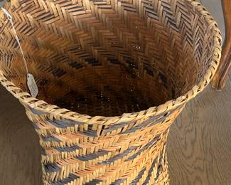 Choctaw Indian Hand Woven Basket