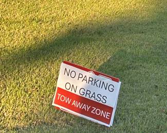 The HOA has asked that we not park on the grass as it has recently been redone.  Also, please don't park in the ally behind the house because it blocks other homeowners in.  There are plenty of parking spaces there in the neighborhood.  THANK YOU!