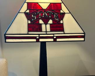 MSU Stained Glass Lamp