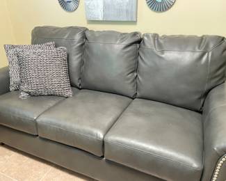 leather sleeper sofa