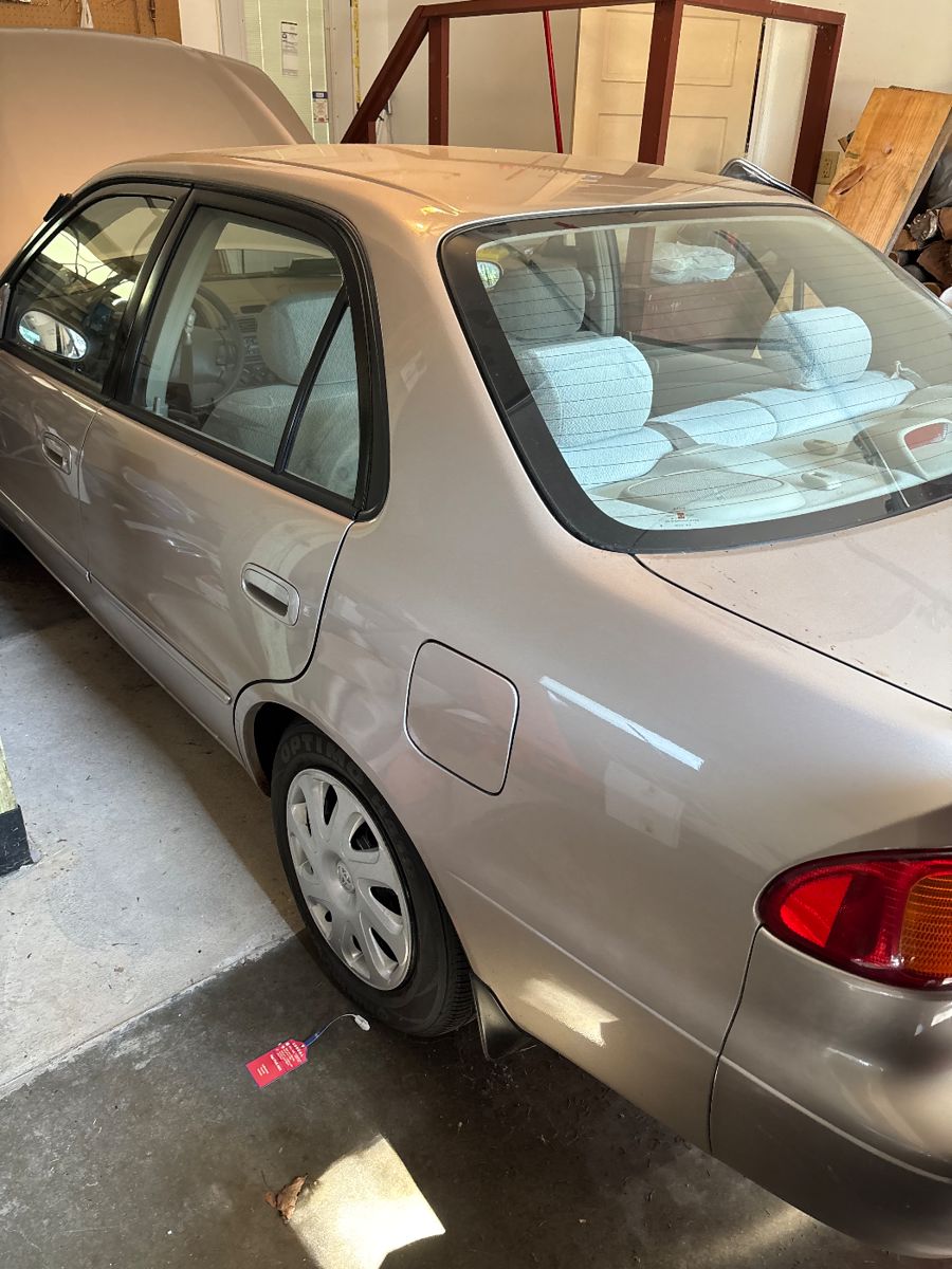 2002 Toyota Corolla LE excellent condition 31K exceptional car on bid till Sunday at 1pm