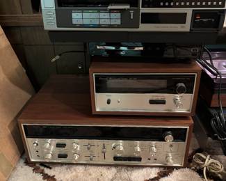 Superb collection of vintage hi-fi