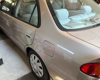 2002 Toyota Corolla LE excellent condition 31K exceptional car on bid till Sunday at 1pm 