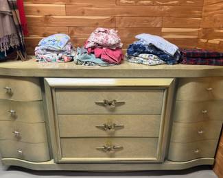 Vintage triple dresser