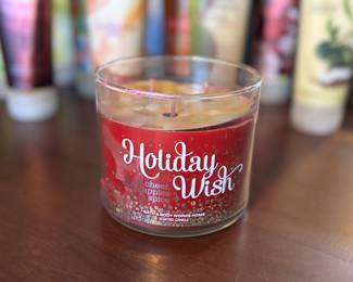 Holliday candle 