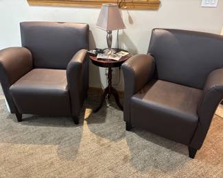 Matching chairs, two sets available