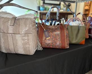Dozens of new purses 