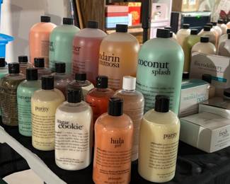 Philosophy, shampoo and lotions